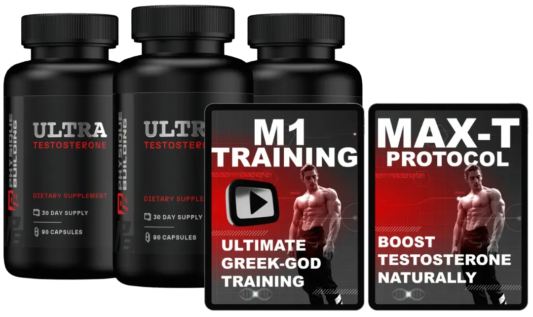 Three bottles of Ultra Testosterone